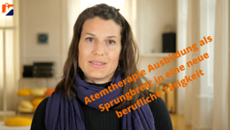 Preview of the video «Atemtherapie Ausbildung als Sprungbrett in eine neue berufliche Tätigkeit»