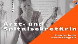 Preview of the video «Spitalsekretärin - Einstieg ins Spitalsekretariat»