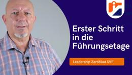 Preview of the video «Leadership Zertifikat SVF»