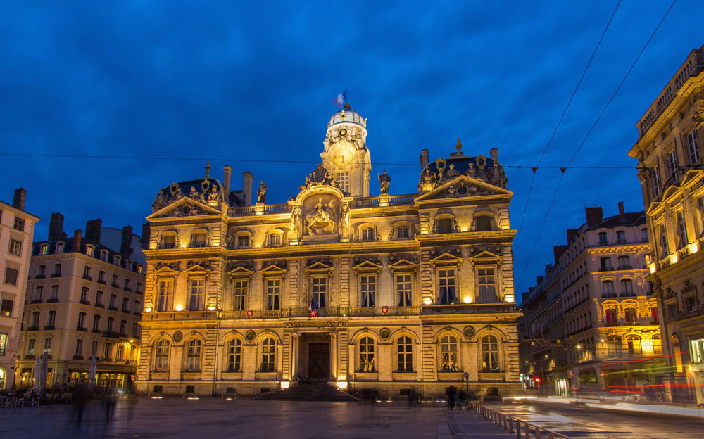 Hôtel de Ville in Lyon – zentraler Treffpunkt in der Stadt