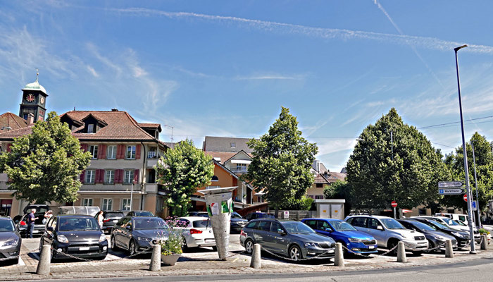 Parkieren bei Schulen Langenthal
