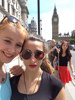 Sprachaufenthalt England - Selfie vor dem Big Ben (während des Tagesausflugs nach London).