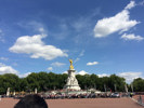 Sprachaufenthalt England - Platz vor dem Buckingham Palace während dem Wechsel der Garde.