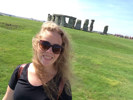 Sprachaufenthalt Englisch - Ich in Stonehenge