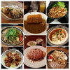 Sprachaufenthalt Japan - Collage von meinen Top-Highlights bezüglich Essen (Takoyaki, japanisches Curry, Omurice, etc.)