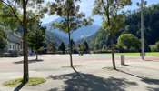 Pausenplatz und Sportplatz bei Schule Chur