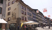 Freizeit von Schulen Liestal in der Altstadt verbringen