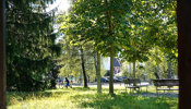 Viel Natur und Parks befinden sich rund um Schulen Brugg