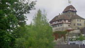 Flanieren an der Schlossmühlestrasse bei Schulen Frauenfeld