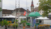 Verpflegung am Marktplatz von Schulen Frauenfeld