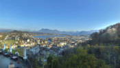 Blick über Luzern am Gütsch nach Besuch Schulen Luzern