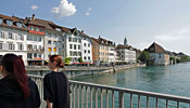 Von allen Schulen in Solothurn ist man schnell in der Altstadt