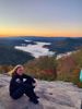 Sprachaufenthalt Studium USA - Sonnenaufgang auf dem Chain Rock in Pineville, KY USA