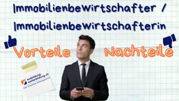 Preview of the video «Immobilienbewirtschafter / Immobilienbewirtschafterin: 5 Vorteile, 4 Nachteile»
