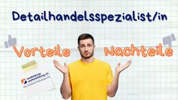 Immagine di anteprima del video «Specialista del commercio al dettaglio: 5 vantaggi, 4 svantaggi»