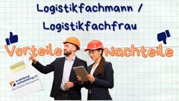 Preview of the video «Logistikfachmannn / Logistikfachfrau: 6 Vorteile, 4 Nachteile»