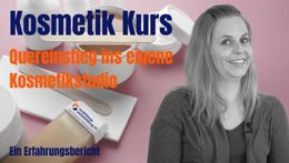 Vorschaubild des Videos «Ausbildung Kosmetikerin: Quereinstieg ins eigene Kosmetikstudio»