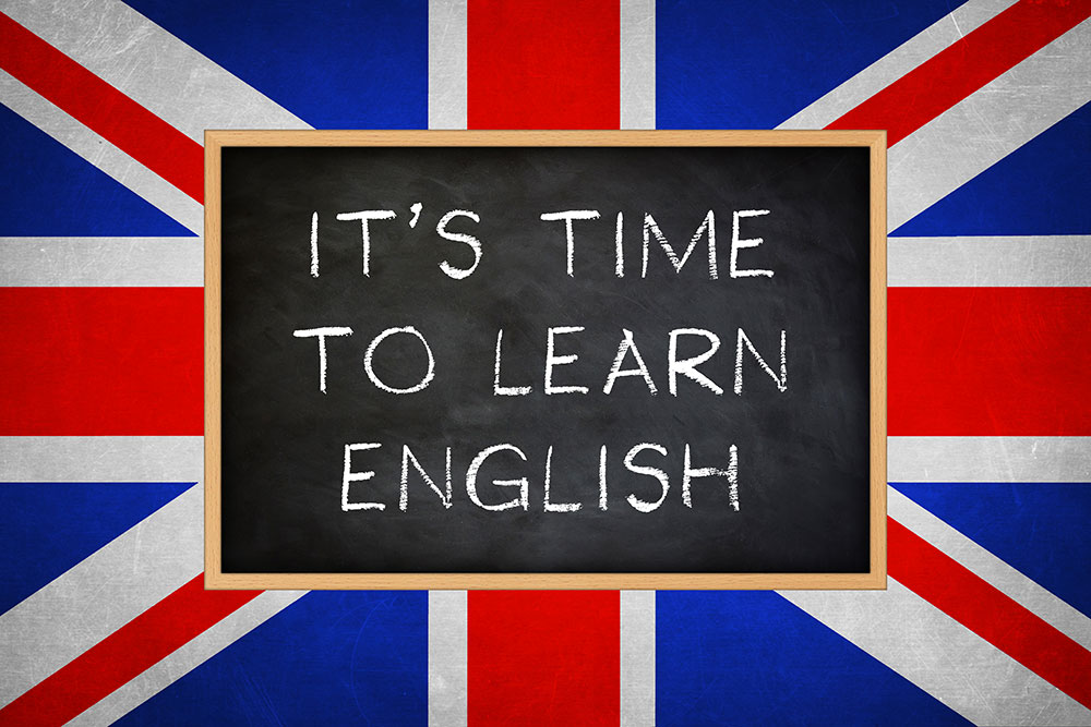 It's time to learn english