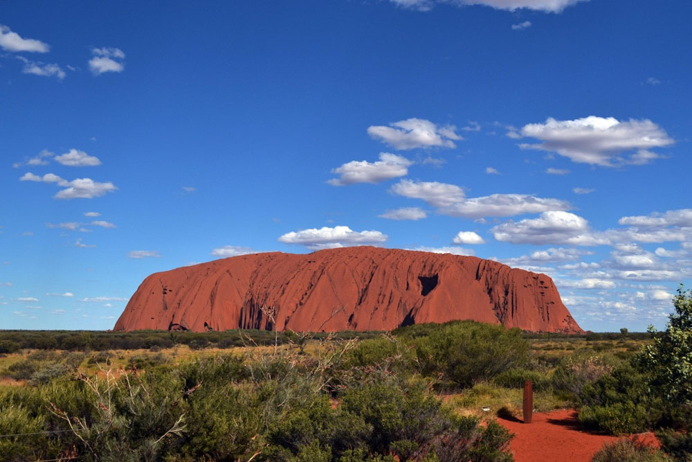 Der weltberühmte Uluru