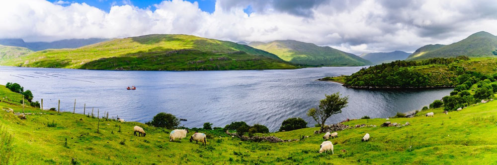 Landschaft im Westen von Irland