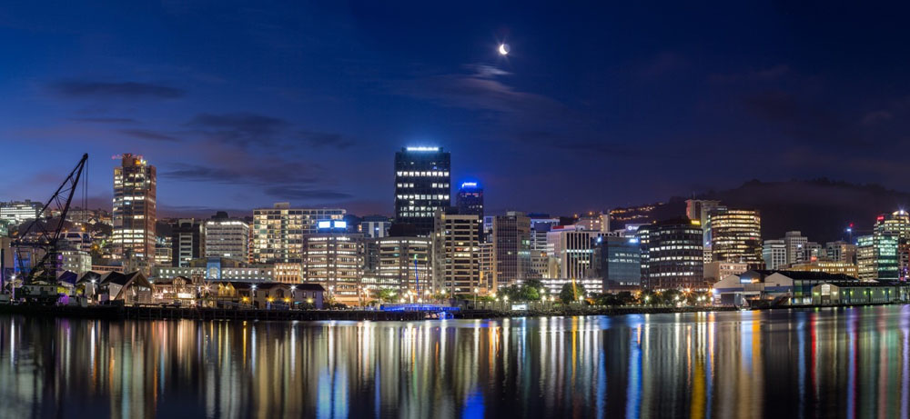 Wellington City, Hauptstadt von Neuseeland