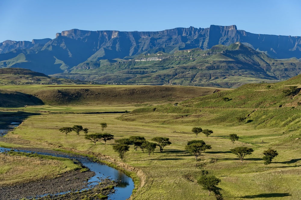 Royal Natal National Park in Drakensberg Mountain, Südafrika