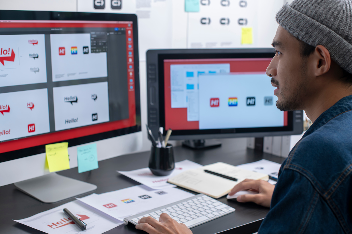 Professional graphic designer training for successful graphic design work