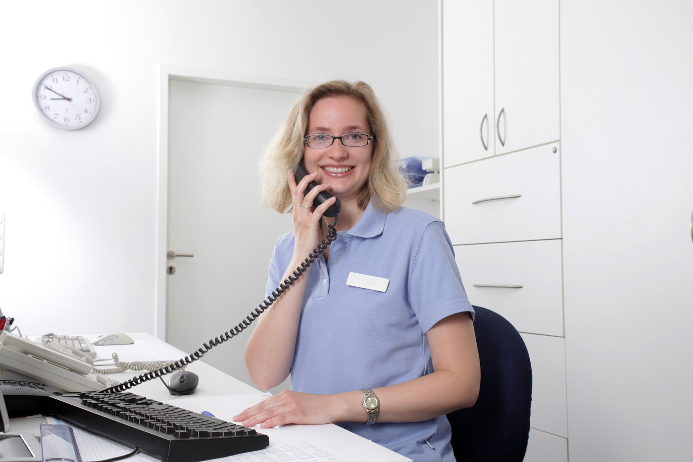 Après la formation de coordinatrice médicale, Sandra assume des tâches de direction exigeantes au sein du cabinet médical.