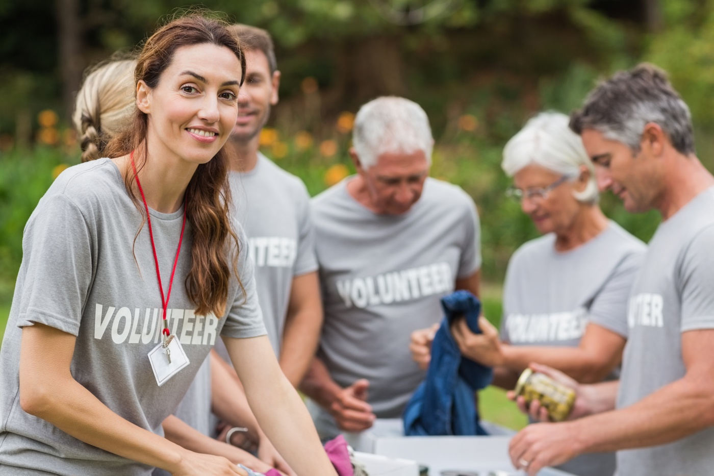 Volunteers at work in a project Volunteering French Volunteering