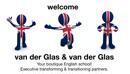 Logo van der Glas & van der Glas KG - > Your boutique English school!