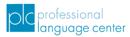 Logo professional language center GmbH