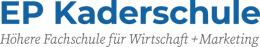 Logo EP Kaderschule Höhere Fachschule für Wirtschaft + Marketing